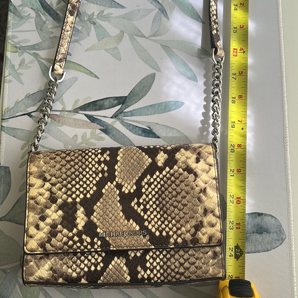 Michael Kors snakeskin crossbody - Picture 7 of 9